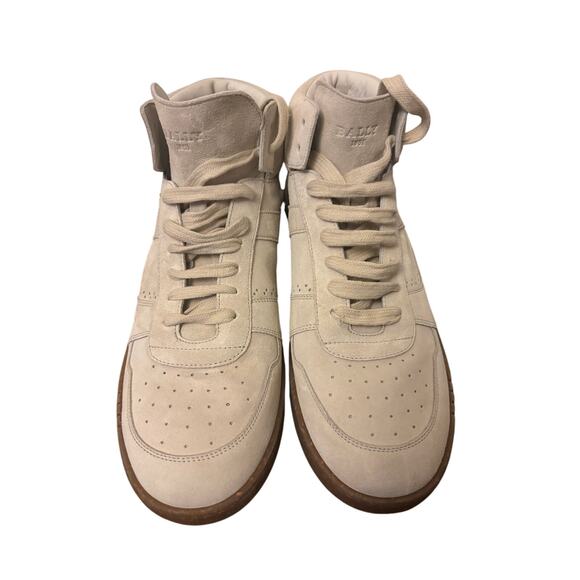 BALLY “Wiggles” High-Top Sneakers SZ 10 - Picture 2 of 9